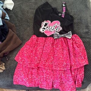 Barbie Sparkling Pink and Black Dance Costume